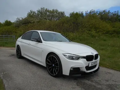 Begagnad BMW 320 M Sport 2017 Vit Sedan