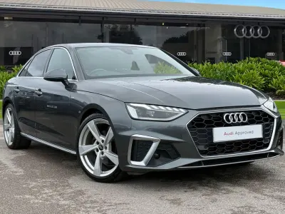 Used Audi A4 S-Line 150 HP (110 kW) 2020 Grey Sedan