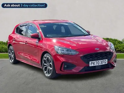 Usado Ford Focus ST-Line X 2020 Vermelho Citadino