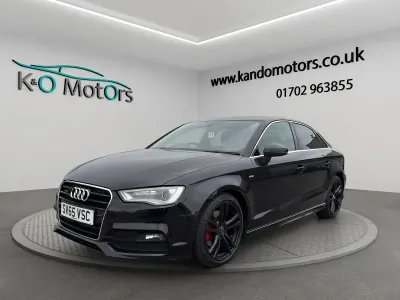 Usado Audi A3 S-Line 184 HP (135 kW) 2015 Preto Sedan