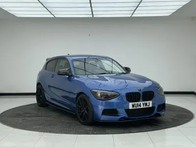 Used BMW M135 M Performance 320 HP (235 kW) 2014 Blue Hatchback