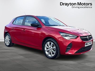 Used Vauxhall Corsa Design Edition 75 HP (55 kW) 2023 Red Hatchback