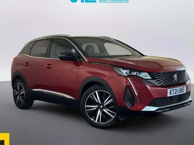 Second-hand Peugeot 3008 Premium 131 CP (96 kW) 2021 Roșu SUV