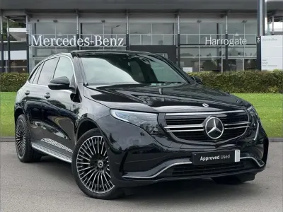 Used Mercedes EQC400 AMG Line Premium 300 kW (408 HP) 2023 Black SUV