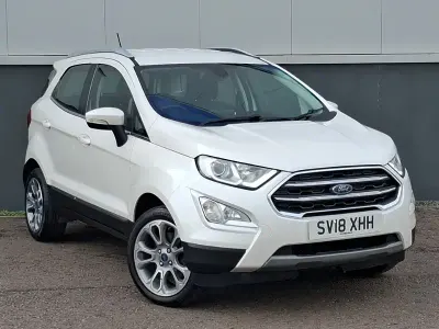 Used Ford Ecosport Titanium 125 HP (91 kW) 2018 White SUV
