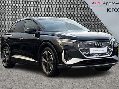 Used Audi Q4 e-tron Comfort 150 kW (204 HP) 2021 Black SUV