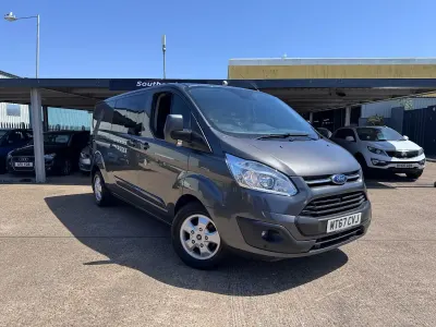 Used Ford Transit Custom Limited 170 HP (125 kW) 2017 Grey Van
