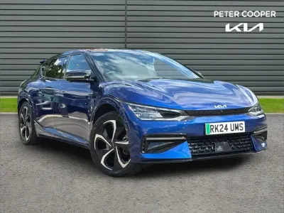 Używany Kia EV6 GT-Line S 236 kW (321 KM) 2024 Niebieski SUV