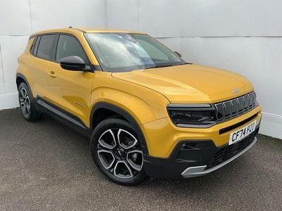 Used Jeep Avenger Summit 100 HP (73 kW) 2025 Yellow SUV