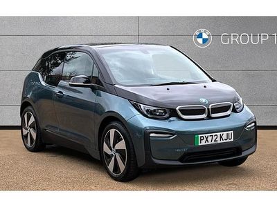 Used BMW i3 Comfort Edition 125 kW (170 HP) 2022 Blue ridge mountain with frozen grey hig Hatchback