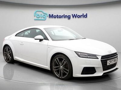 White Used 2017 Audi TT S-Line Coupe | £12,368 (Good price)