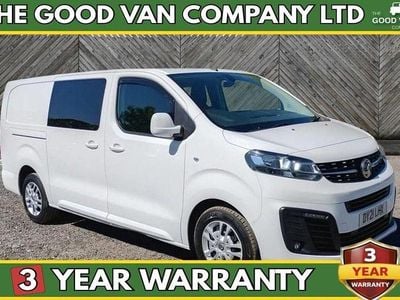 Used Vauxhall Vivaro Sportive 120 HP (88 kW) 2021 White MPV