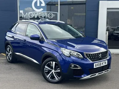 Used Peugeot 3008 Allure 130 HP (95 kW) 2019 Blue SUV