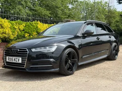 Usado Audi A6 S-Line 2015 Preto Carrinha