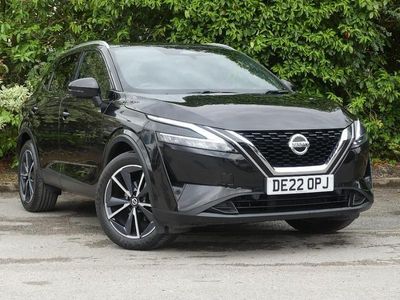 Black Used 2022 Nissan Qashqai Tekna SUV | £19,366 (Fair price)