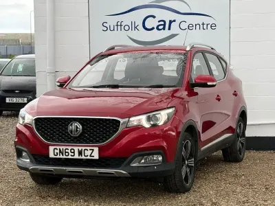 Used MG ZS Exclusive 106 HP (77 kW) 2019 Red SUV