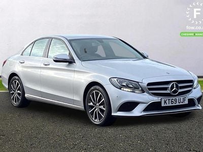 Used Mercedes C200 Active 2020 Silver Sedan