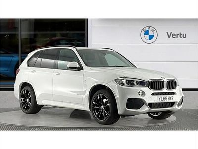 Used BMW X5 M Sport 258 HP (189 kW) 2016 White SUV
