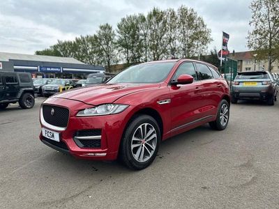 Used Jaguar F-Pace R-Sport 178 HP (130 kW) 2017 Red SUV