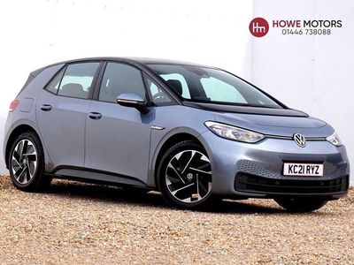 Used VW ID.3 Pro Performance 150 kW (204 HP) 2021 Blue Hatchback