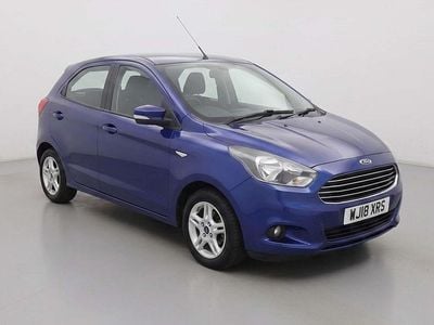 Used Ford Ka Plus Zetec 2018 Blue Hatchback