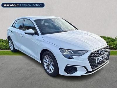 Used Audi A3 Advanced 108 HP (79 kW) 2023 White Sedan