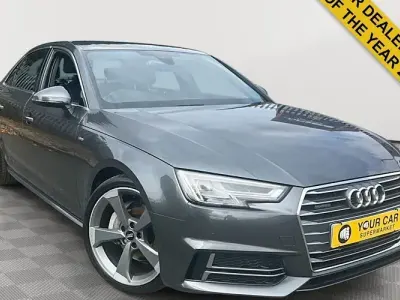 Used Audi A4 S-Line 190 HP (139 kW) 2017 Grey Sedan