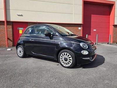 Used Fiat 500 Lounge 69 HP (50 kW) 2016 Black Hatchback