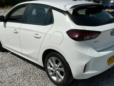 Used Vauxhall Corsa 75 HP (55 kW) 2020 Summit white Hatchback