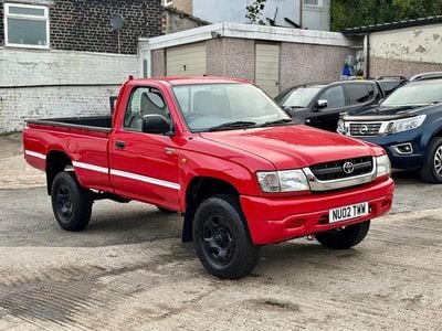 Red Used 2002 Toyota HiLux Pickup | £6,995 (Expensive)
