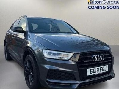 Grey Used 2018 Audi Q3 Black Edition SUV | £16,750 (Super price)