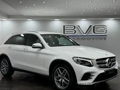 Used Mercedes GLC220 AMG line 170 HP (125 kW) 2018 White Estate