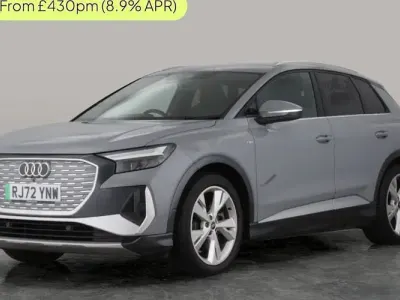 Begagnad Audi Q4 e-tron S-Line 219 kW (299 HK) 2022 Grå SUV