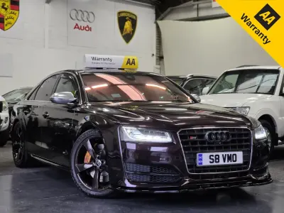 Used Audi S8 Advanced 520 HP (382 kW) 2016 Red Sedan