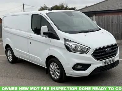 Begagnad Ford Transit Custom Limited 2022 Vit Van