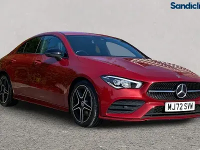 Used Mercedes CLA200 Executive 163 HP (119 kW) 2022 Red Coupe