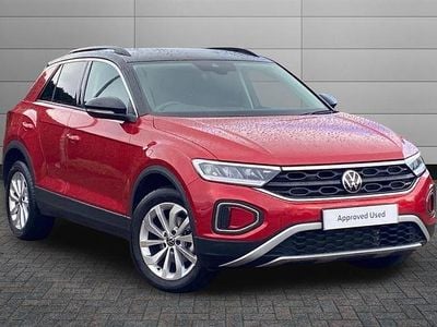 Used VW T-Roc Match 115 HP (84 kW) 2025 Grenadilla black SUV