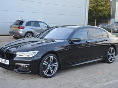 Used BMW 730L M Sport 2016 Black Sedan