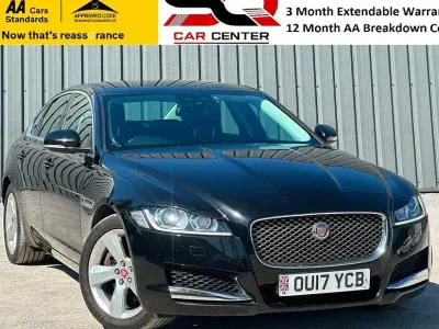 Used Jaguar XF Portfolio 177 HP (130 kW) 2017 Black Sedan