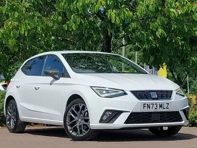 Used Seat Ibiza XCELLENCE 110 HP (80 kW) 2023 White Hatchback