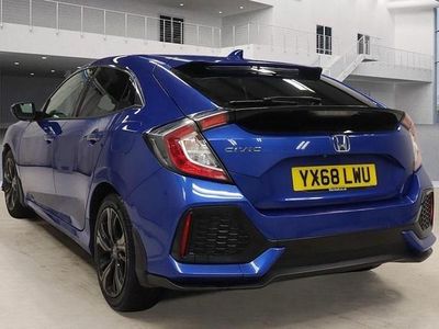 Used Honda Civic SR 120 HP (88 kW) 2019 Brilliant sporty blue Hatchback