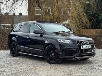 Used Audi Q7 S-Line 245 HP (180 kW) 2014 Black SUV
