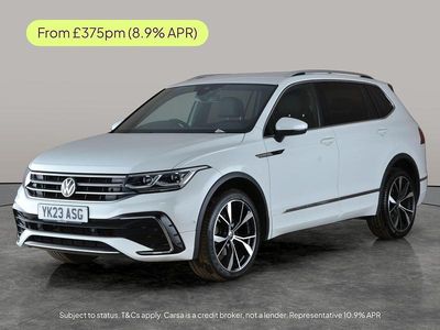 Used VW Tiguan Allspace R-line 150 HP (110 kW) 2023 White SUV
