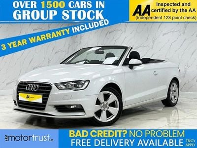 White Used 2015 Audi A3 Cabriolet Sport Cabriolet | £10,195 (Fair price)