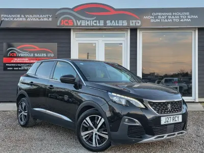 Used Peugeot 3008 GT-line 2017 Black SUV
