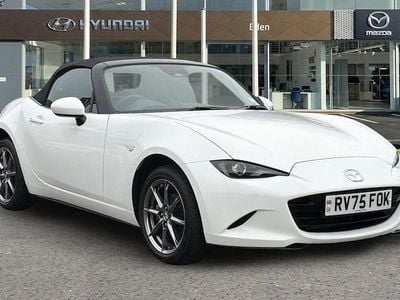 Used Mazda MX5 Exclusive-Line 132 HP (97 kW) 2025 White Cabriolet