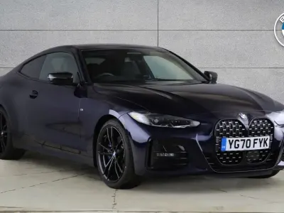Used BMW 420 Coupé M Sport 187 HP (137 kW) 2020 Blue Coupe