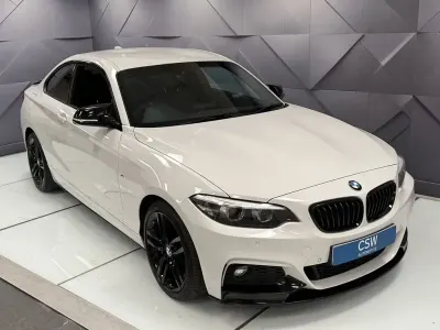 Usado BMW 220 M Sport 190 CV (139 kW) 2017 Blanco Coupe