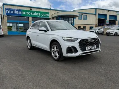 Used Audi Q5 S-Line 204 HP (150 kW) 2021 White SUV