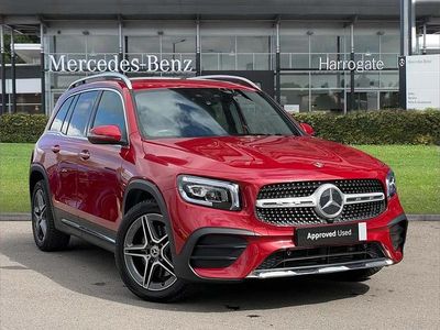 Used Mercedes GLB220 AMG Line Premium 187 HP (137 kW) 2021 Red SUV